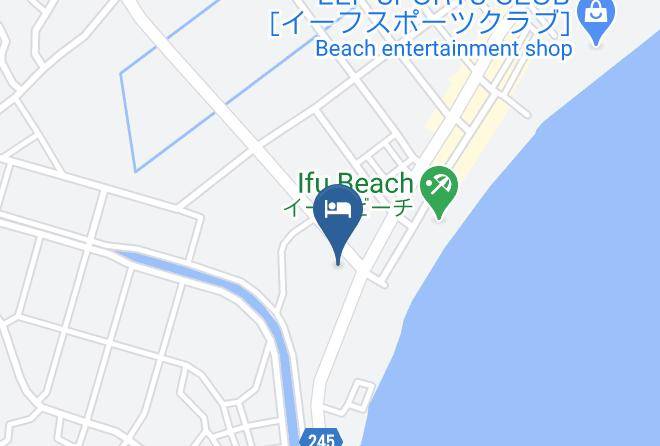 Kumejima Townshimajiri District - Resort Hotel Kume Island Maps