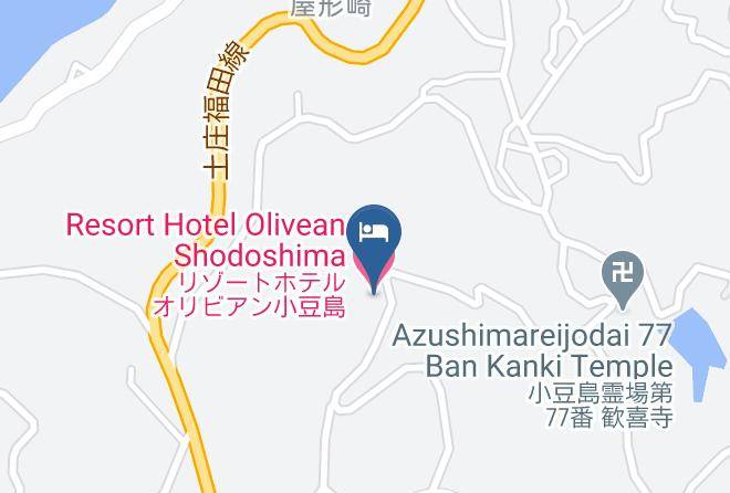 Tonosho Townshozu District - Resort Hotel Olivean Shodoshima Maps