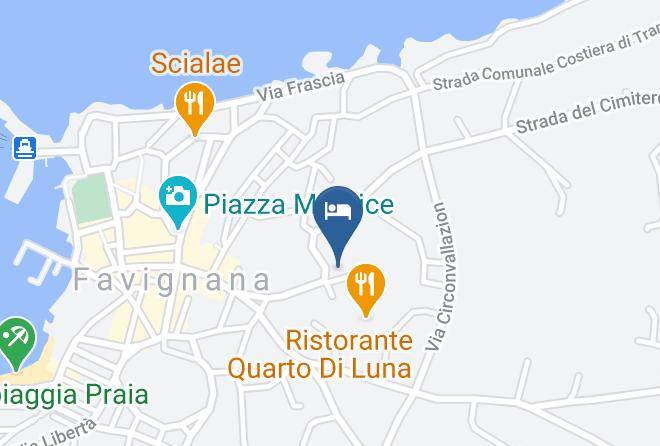 Trapani - Resort Il Mulino A Favignana Maps