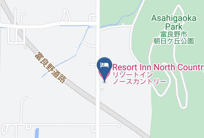 Furano City - Resort Inn North Country Maps