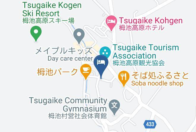 Otari Vil Kitaazumi District - Resort Inn Yamaichi Maps