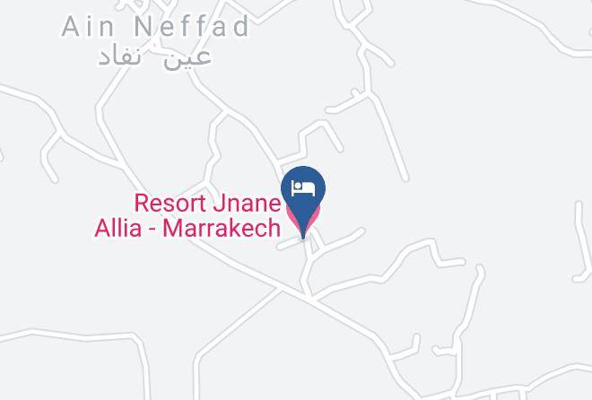 Marrakesh - Resort Jnane Allia Marrakech Maps