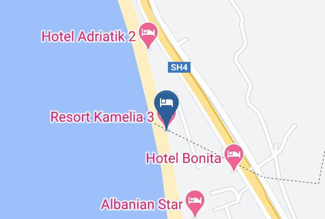 Kavaje - Resort Kamelia 3 Maps
