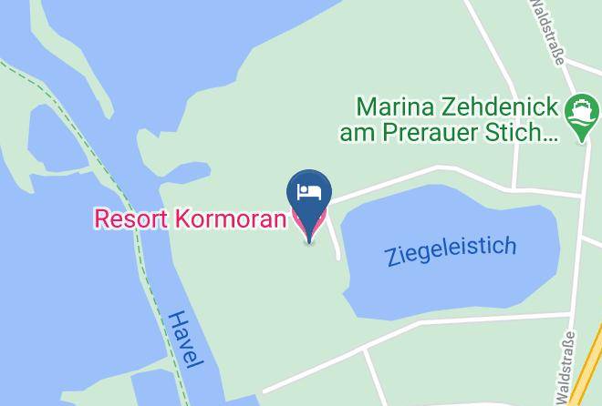 Oberhavel - Resort Kormoran Maps