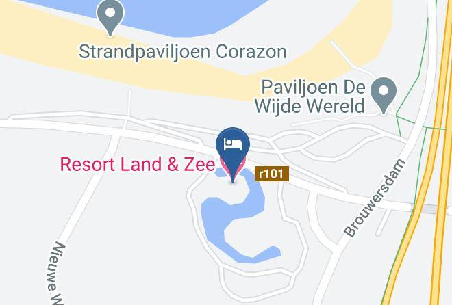 Schouwen Duiveland - Resort Land & Zee Maps