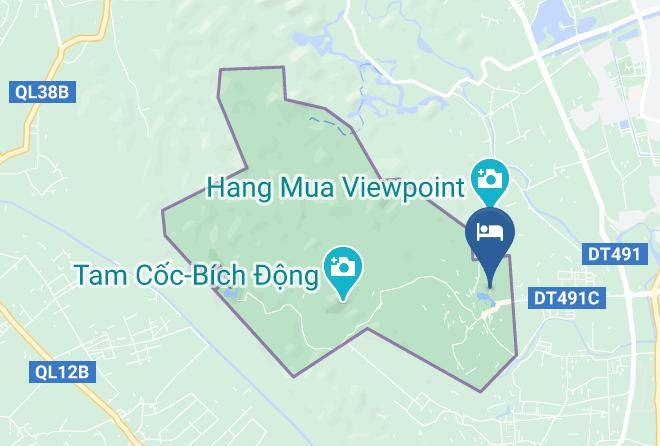 Hoa Lu District - Resort Lang Viet Co Co Vien Lau Maps