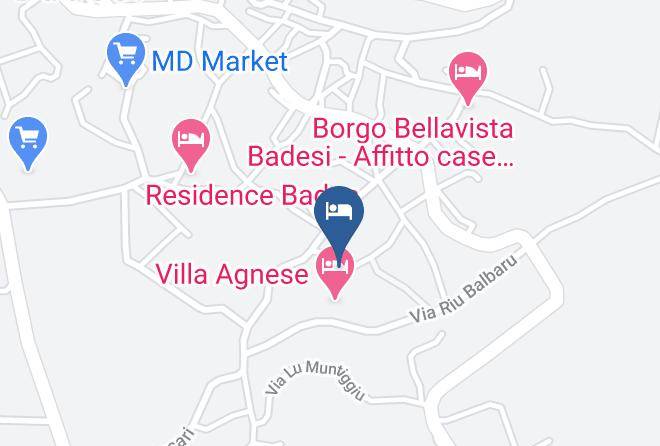Sassari - Resort Le Dune Maps