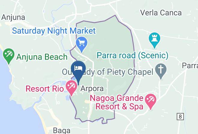 Bardez - Resort Marinha Dourada Maps