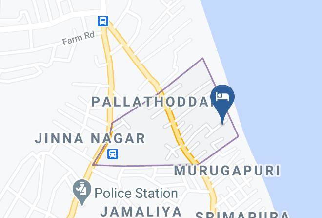 Trincomalee - Resort Maya Beach Maps