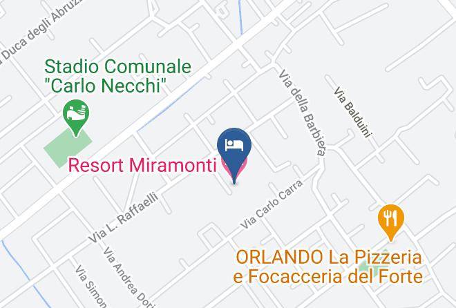 Lucca - Resort Miramonti Maps