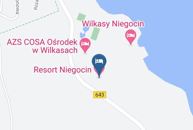 Gizycki - Resort Niegocin Maps
