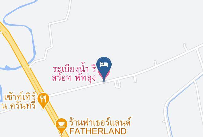 Amphoe Bang Kaeo - Resort Phatthalung River Terrace Maps