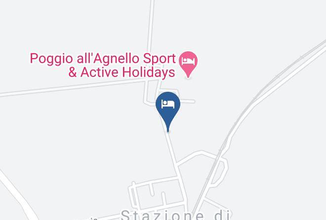 Poggio All'agnello Sport & Active Holidays Map