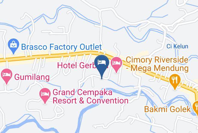 Resort Prima Cipayung Map