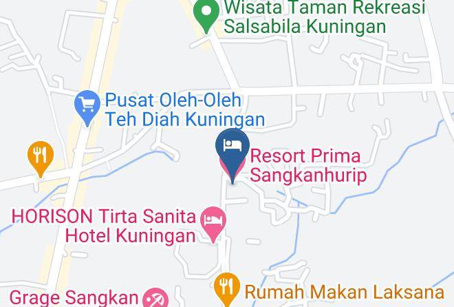 Kuningan Regency - Resort Prima Sangkanhurip Maps