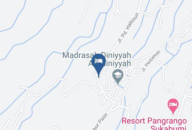 Sukabumi Regency - Resort Prima Selabintana Maps