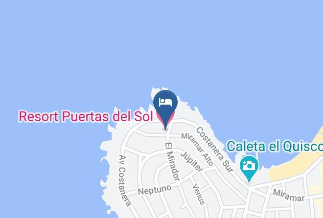 San Antonio Province - Resort Puertas Del Sol Maps