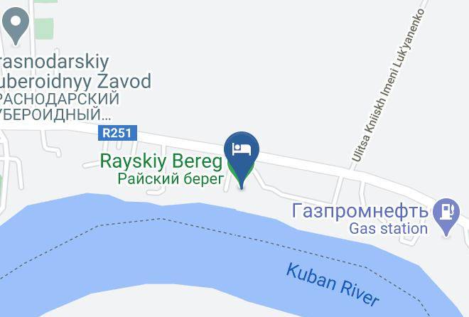 Krasnodar - Resort Rayskiy Bereg Maps
