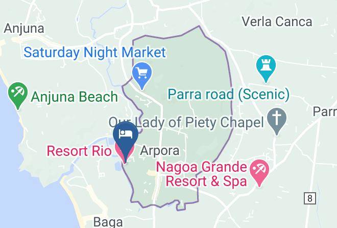 Bardez - Resort Rio Maps
