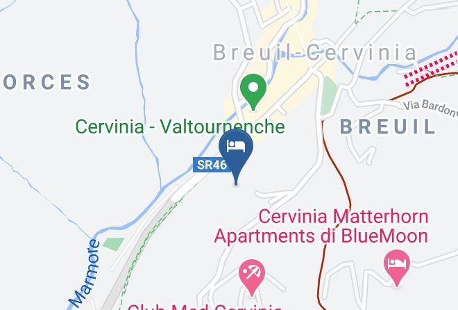 Aosta - Resort Saint Hubertus Maps