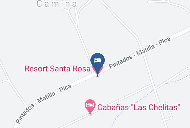 Tamarugal Province - Resort Santa Rosa Maps
