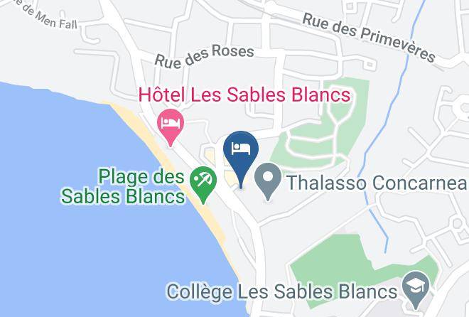 Finistere - Resort Thalasso Concarneau Spa Marin Resort Maps