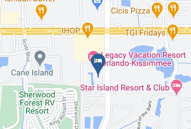 Osceola - Legacy Vacation Resorts Maps