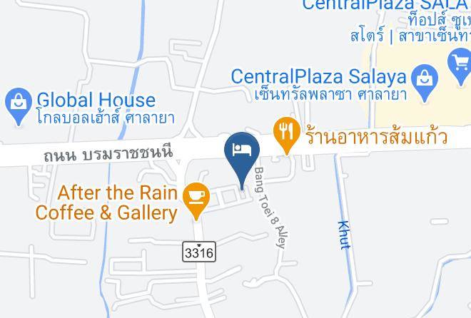 Amphoe Sam Phran - Resortel Hotel Maps
