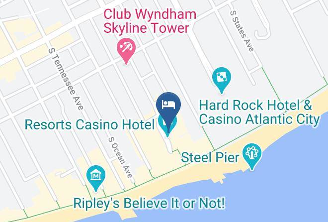 Atlantic - Resorts Atlantic City Casino Maps