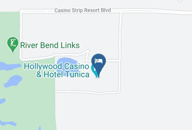 Tunica - Hollywood Casino Maps