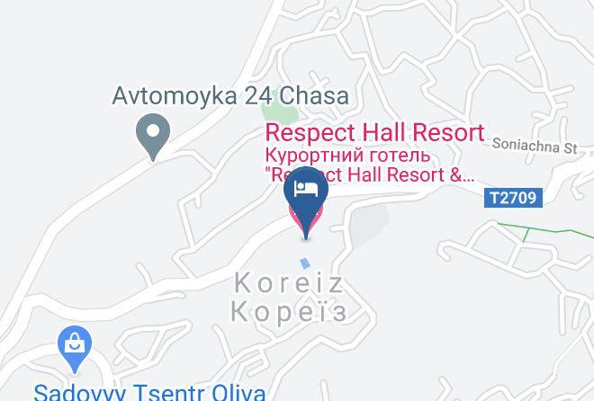 Yalta - Respect Hall Resort Hotel Maps