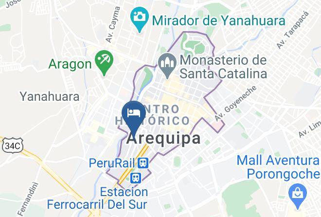 Arequipa - Rest Cafe Mamalu Maps
