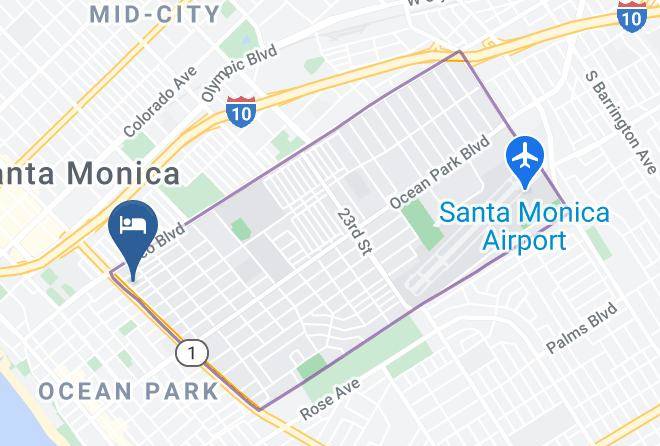 Rest Haven Motel Map