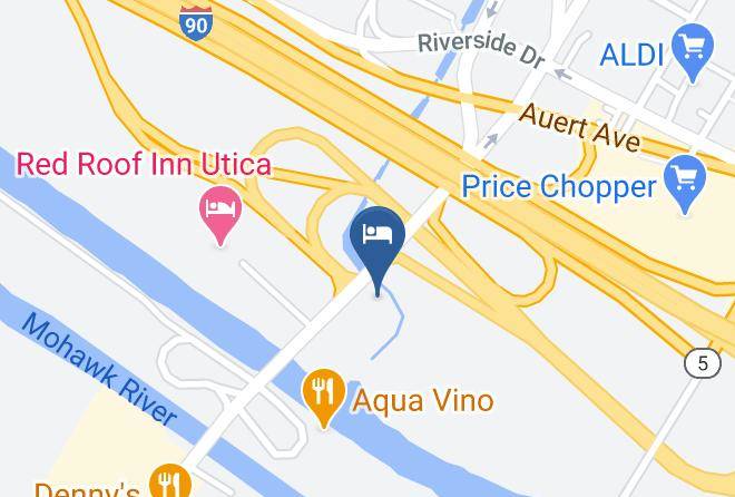 Oneida - Rest Inn Utica Maps