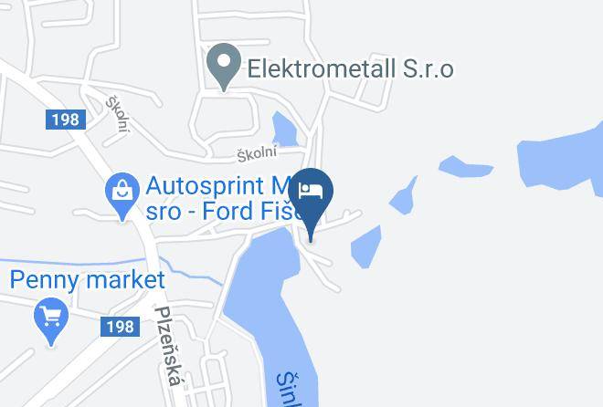 Carlsbad - Restauce A Penzion Za Rybnikem Maps