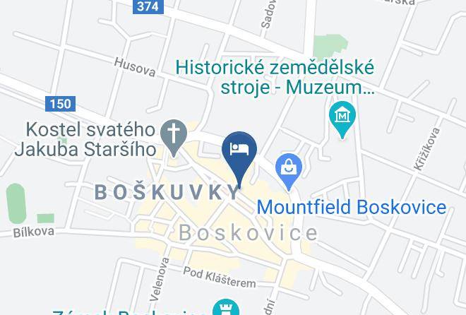 Blansko - Restaurace A Hotel Zalozna Maps