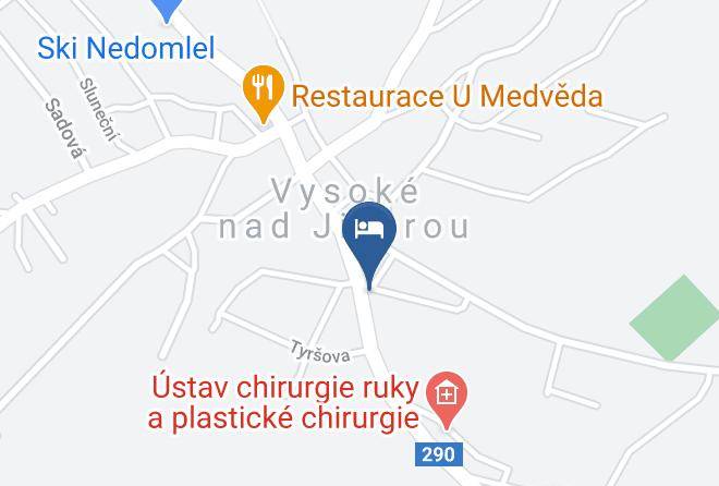 Semily - Restaurace A Penzion Albina Maps