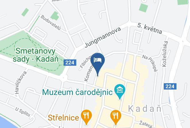 Chomutov - Restaurace A Penzion Bily Beranek Maps
