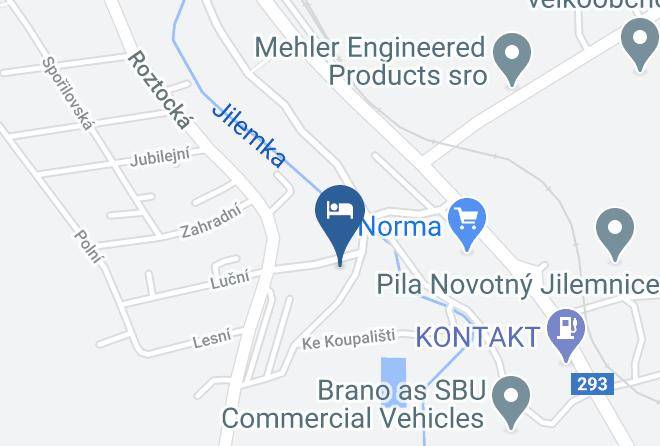 Semily - Restaurace A Penzion Jilm Maps