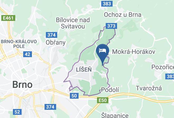 Brno - Penzion Kadlcuv Mlyn Maps