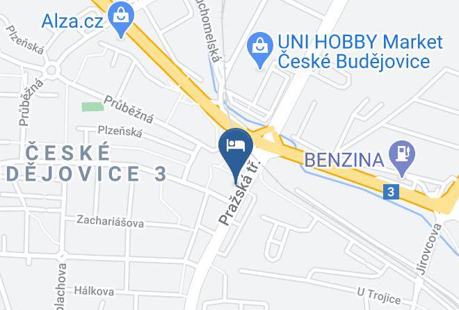 Ceske Budejovice - Restaurace A Penzion Macelis Maps
