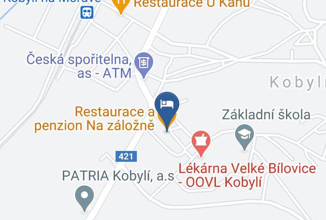 Breclav - Restaurace A Penzion Na Zalozne Maps