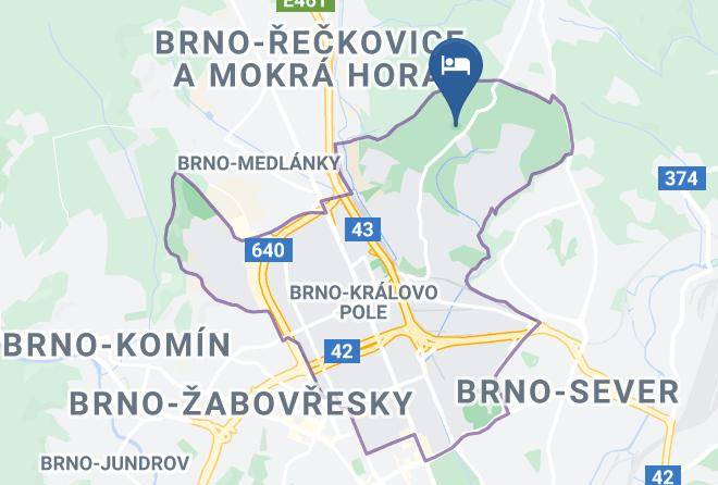 Brno - Restaurace A Penzion Patron Maps