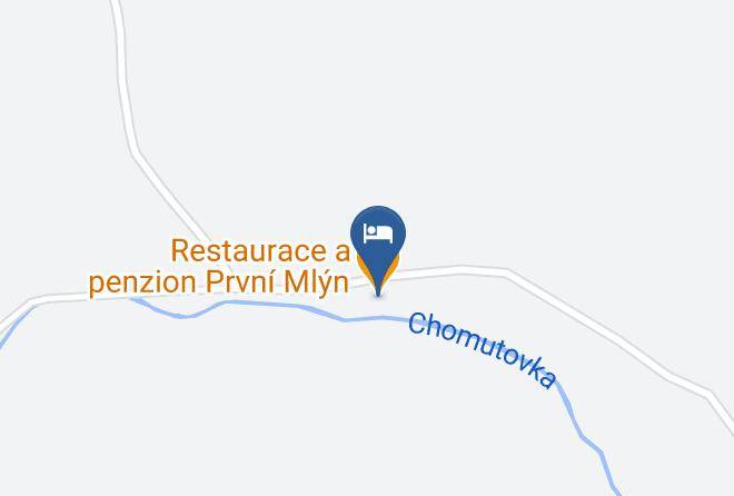 Chomutov - Restaurace A Penzion Prvni Mlyn Maps
