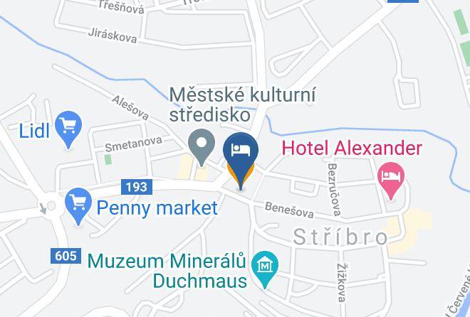 Tachov - Restaurace A Penzion Q Maps