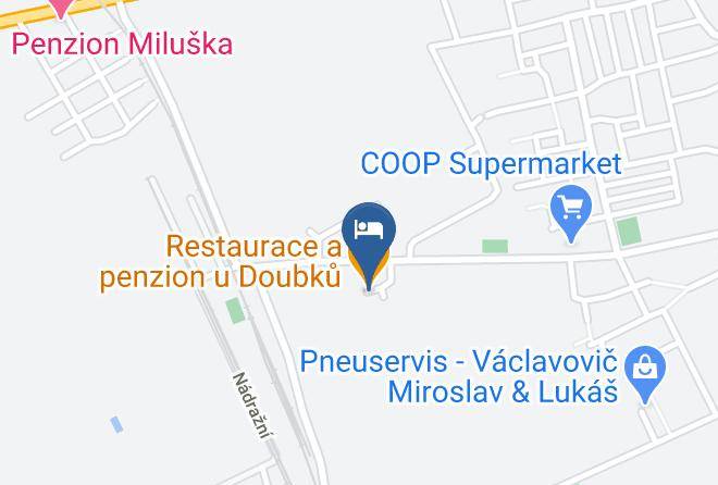 Breclav - Restaurace A Penzion U Doubku Maps