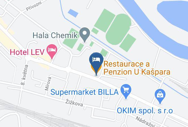 Litomerice - Restaurace A Penzion U Kaspara Maps