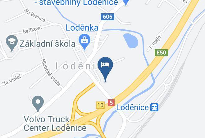 Beroun - Restaurace A Penzion Ve Stoleti Maps