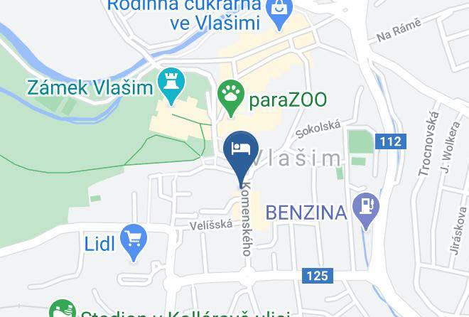 Benesov - Restaurace Blanik Maps