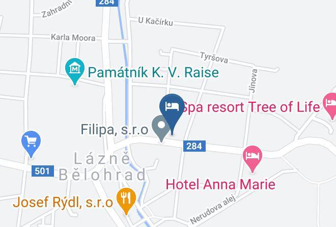 Jicin - Restaurace Bohumilka Maps